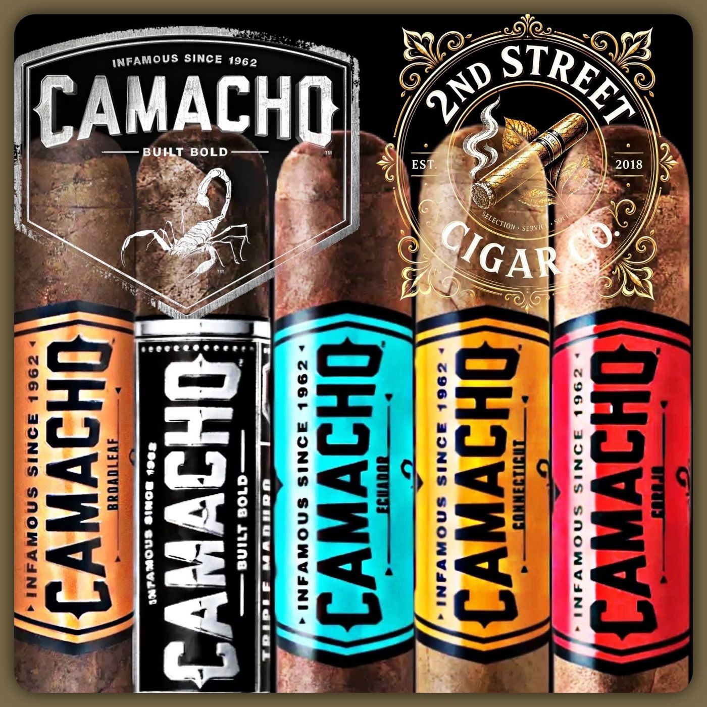 Camacho cigars at Provisions