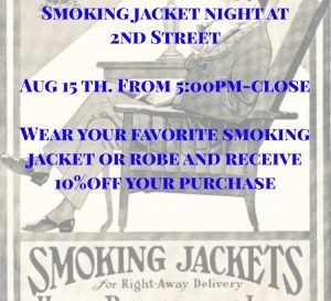 Smoking Jacket Night